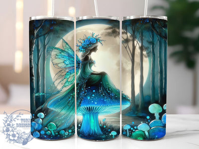 Mystical Fairy 20oz Tumbler, Enchanted Sublimation PNG, Fantasy Fairy Design, 20oz Magical Wrap, Elegant Fairy PNG, Whimsical Fairy Tumbler, Artistic Fantasy Sublimation Sublimation ToriDesigns 