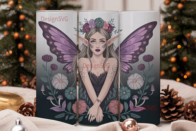 Mystical Fairy 20oz Tumbler Wrap Sublimation DesignSVG 