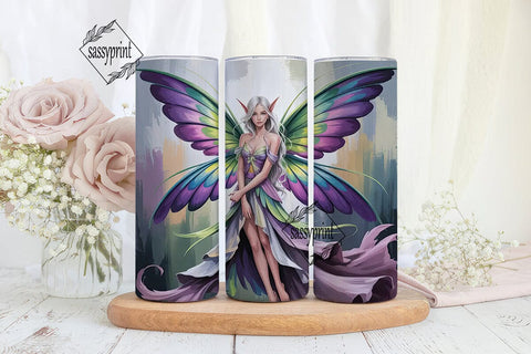 Mystical Fairy 20oz Tumbler Wrap Sublimation sassyprint 