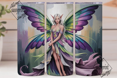 Mystical Fairy 20oz Tumbler Wrap Sublimation sassyprint 