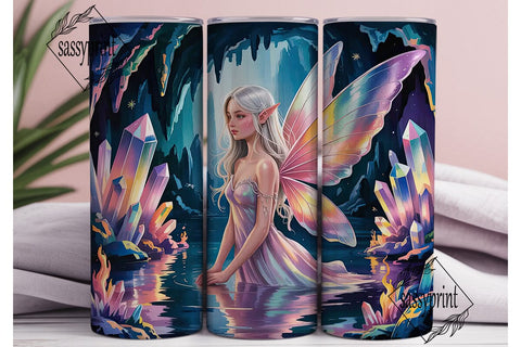Mystical Fairy Tumbler Wrap PNG Sublimation sassyprint 