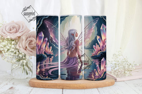 Mystical Fairy Tumbler Wrap PNG Sublimation sassyprint 