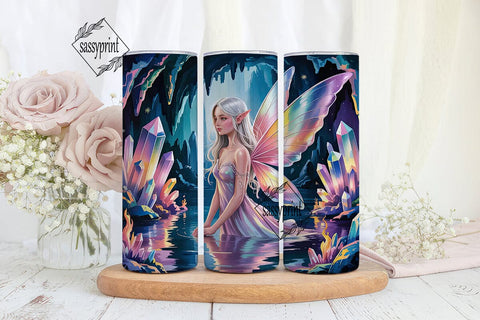 Mystical Fairy Tumbler Wrap PNG Sublimation sassyprint 
