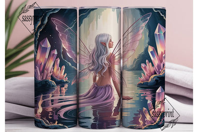Mystical Fairy Tumbler Wrap PNG Sublimation sassyprint 