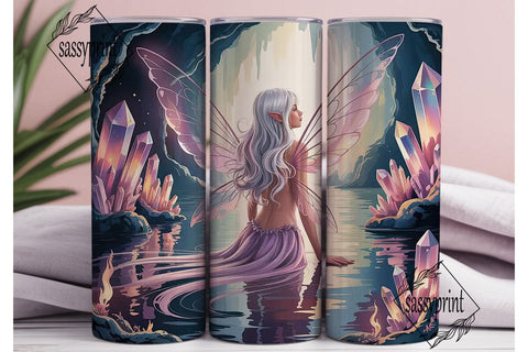 Mystical Fairy Tumbler Wrap PNG Sublimation sassyprint 