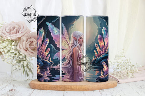 Mystical Fairy Tumbler Wrap PNG Sublimation sassyprint 