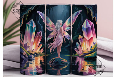 Mystical Fairy Tumbler Wrap PNG Sublimation sassyprint 