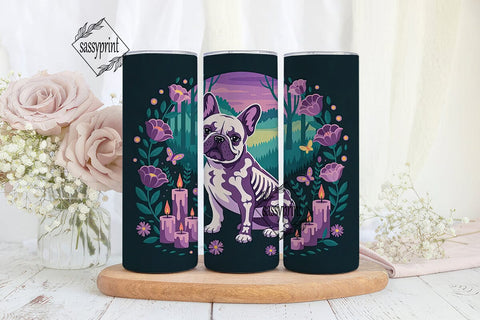 Mystical French Bulldog 20oz Tumbler Sublimation sassyprint 