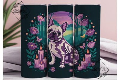 Mystical French Bulldog 20oz Tumbler Sublimation sassyprint 