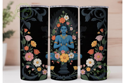 Mystical Goddess 20oz Tumbler Wrap Sublimation PixelChick 