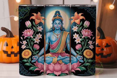 Mystical Goddess 20oz Tumbler Wrap Sublimation PixelChick 