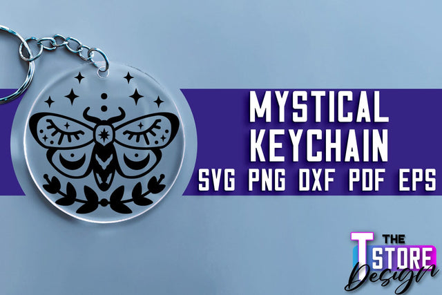 Mystical Keychain SVG | Mystical Symbols SVG Design SVG The T Store Design 