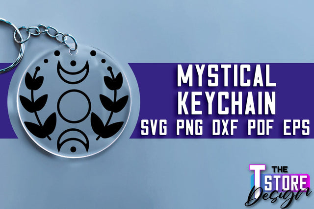 Mystical Keychain SVG | Mystical Symbols SVG Design SVG The T Store Design 