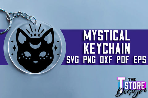 Mystical Keychain SVG | Mystical Symbols SVG Design SVG The T Store Design 