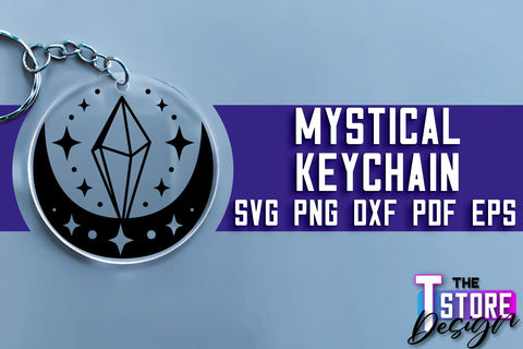Mystical Keychain SVG | Mystical Symbols SVG Design SVG The T Store Design 