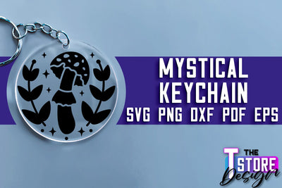 Mystical Keychain SVG | Mystical Symbols SVG Design SVG The T Store Design 
