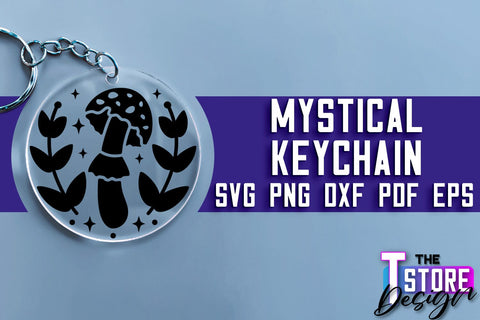 Mystical Keychain SVG | Mystical Symbols SVG Design SVG The T Store Design 