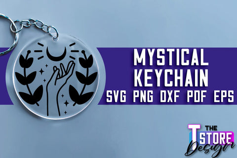 Mystical Keychain SVG | Mystical Symbols SVG Design SVG The T Store Design 