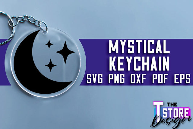 Mystical Keychain SVG | Mystical Symbols SVG Design SVG The T Store Design 