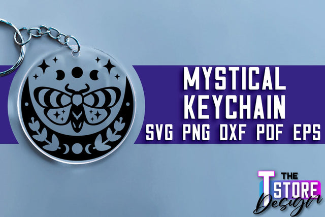 Mystical Keychain SVG | Mystical Symbols SVG Design SVG The T Store Design 