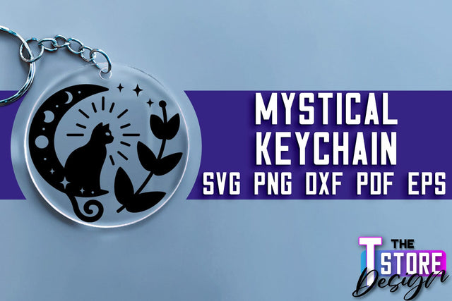 Mystical Keychain SVG | Mystical Symbols SVG Design SVG The T Store Design 