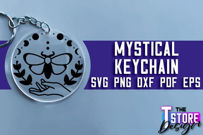 Mystical Keychain SVG | Mystical Symbols SVG Design SVG The T Store Design 