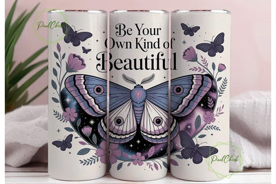 Mystical Moth 20oz Tumbler Wrap Sublimation PixelChick 