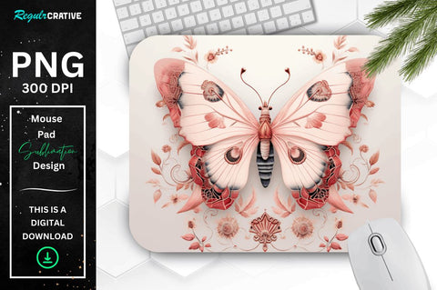 Mystical Moth Mouse pad Bundle Sublimation Regulrcrative 