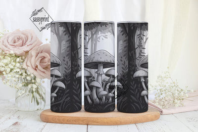 Mystical Mushroom Forest 20oz Tumbler Sublimation sassyprint 