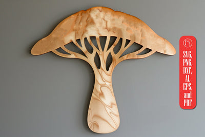 Mystical Mushroom laser cut decor SVG SVG MD JOYNAL ABDIN 