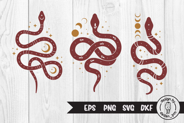 Mystical snake Boho svg SVG dadan_pm 