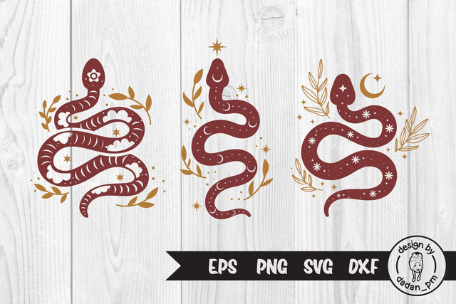 Mystical snake Boho svg SVG dadan_pm 