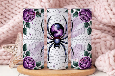 Mystical Spider 20oz Tumbler Wrap Sublimation DesignSVG 