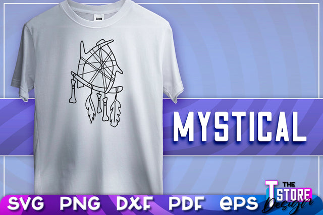 Mystical SVG | Mystical Symbols Design | Magic Sign | T-Shirt Print | SVG File SVG The T Store Design 