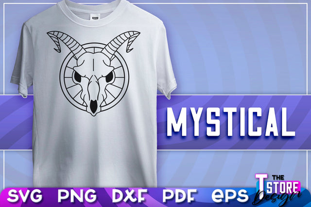 Mystical SVG | Mystical Symbols Design | Magic Sign | T-Shirt Print | SVG File SVG The T Store Design 