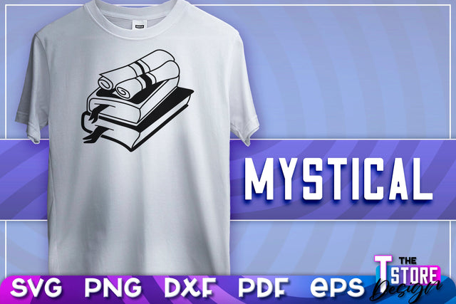 Mystical SVG | Mystical Symbols Design | Magic Sign | T-Shirt Print | SVG File SVG The T Store Design 