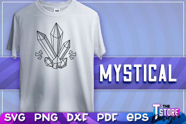 Mystical SVG | Mystical Symbols Design | Magic Sign | T-Shirt Print | SVG File SVG The T Store Design 
