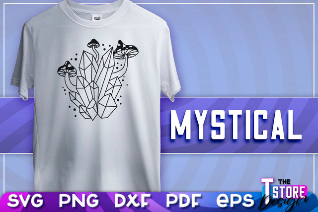 Mystical SVG | Mystical Symbols Design | Magic Sign | T-Shirt Print | SVG File SVG The T Store Design 