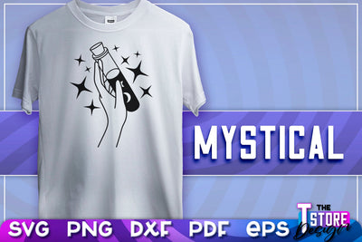 Mystical SVG | Mystical Symbols Design | Magic Sign | T-Shirt Print | SVG File SVG The T Store Design 