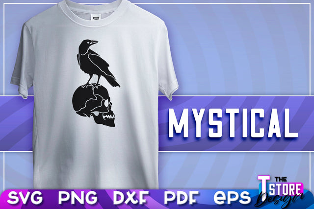 Mystical SVG | Mystical Symbols Design | Magic Sign | T-Shirt Print | SVG File SVG The T Store Design 