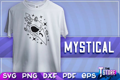 Mystical SVG | Mystical Symbols Design | Magic Sign | T-Shirt Print | SVG File SVG The T Store Design 