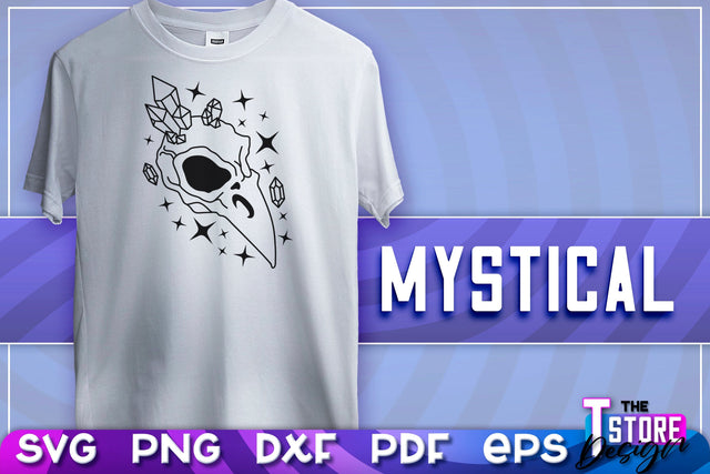Mystical SVG | Mystical Symbols Design | Magic Sign | T-Shirt Print | SVG File SVG The T Store Design 