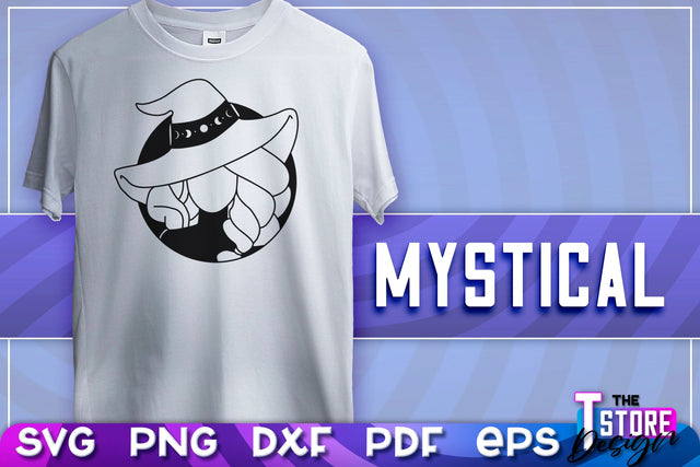 Mystical SVG | Mystical Symbols Design | Magic Sign | T-Shirt Print | SVG File SVG The T Store Design 