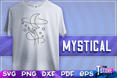 Mystical SVG | Mystical Symbols Design | Magic Sign | T-Shirt Print | SVG File SVG The T Store Design 