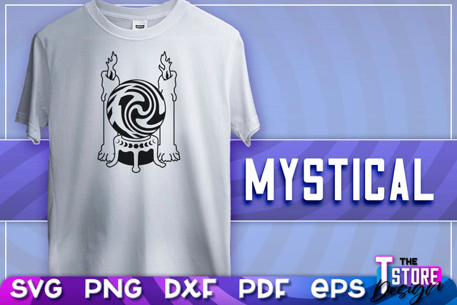 Mystical SVG | Mystical Symbols Design | Magic Sign | T-Shirt Print | SVG File SVG The T Store Design 