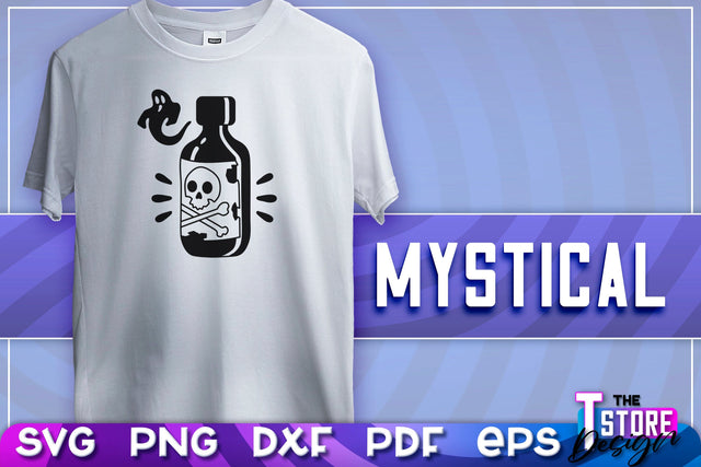 Mystical SVG | Mystical Symbols Design | Magic Sign | T-Shirt Print | SVG File SVG The T Store Design 