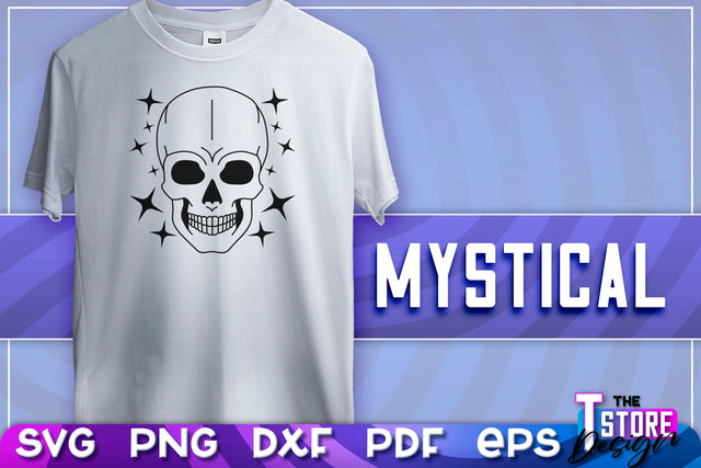 Mystical SVG | Mystical Symbols Design | Magic Sign | T-Shirt Print | SVG File SVG The T Store Design 