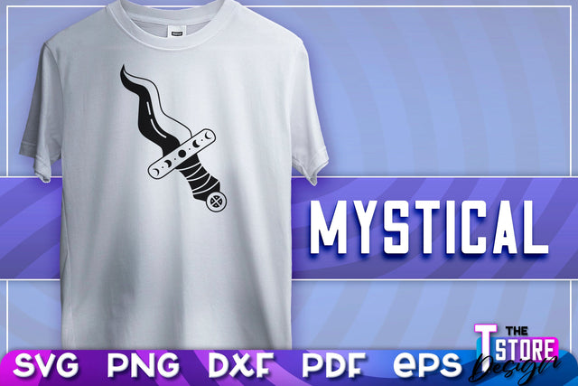 Mystical SVG | Mystical Symbols Design | Magic Sign | T-Shirt Print | SVG File SVG The T Store Design 