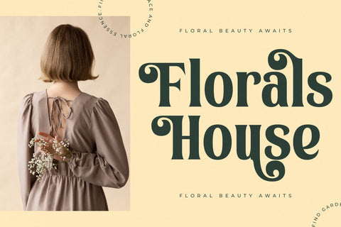 Mystical Timeless - Modern Vintage Display Font Letterena Studios 