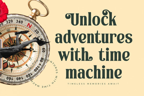 Mystical Timeless - Modern Vintage Display Font Letterena Studios 